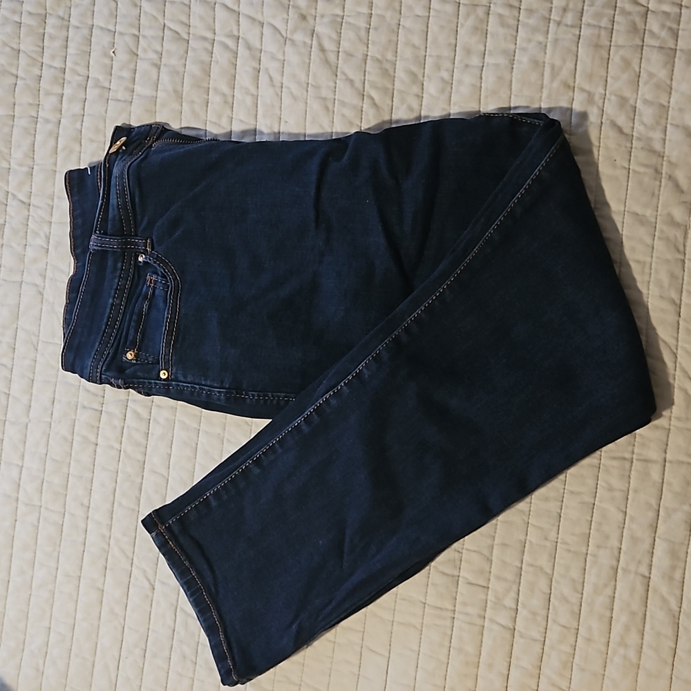 Inc dark blue denim size 10 skinny/ regular fit